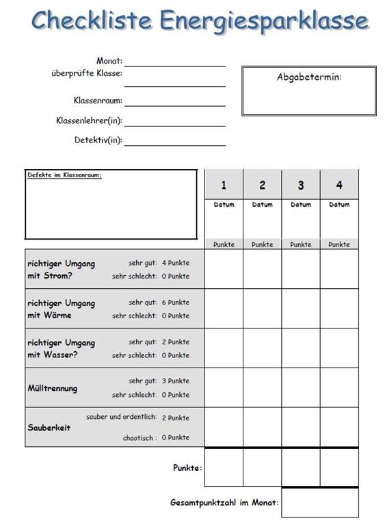checkliste-Energiesparklasse